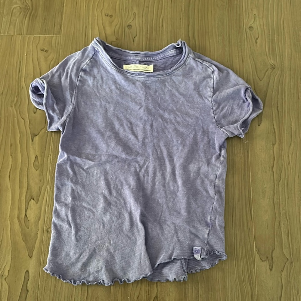 Free People Short Sleeve Tee Baby Cotton